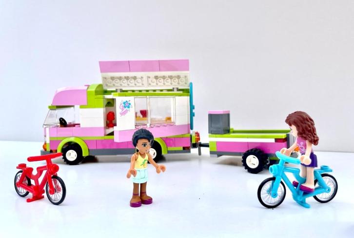 LEGO Friends Coole Camper, N 3184, Kinderen en Baby's, Speelgoed | Duplo en Lego, Zo goed als nieuw, Lego, Complete set, Ophalen of Verzenden