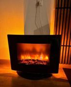 Elektrische sfeerhaard/ hanghaard met achtergrondverlichting, Huis en Inrichting, Ophalen, Zo goed als nieuw, Hangende haard, Elektrische haard