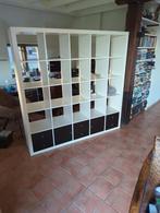 Grote Ikea kallax open kast met 6 lades en 2 deurtjes, Ophalen, Kunststof, 150 tot 200 cm, Zo goed als nieuw