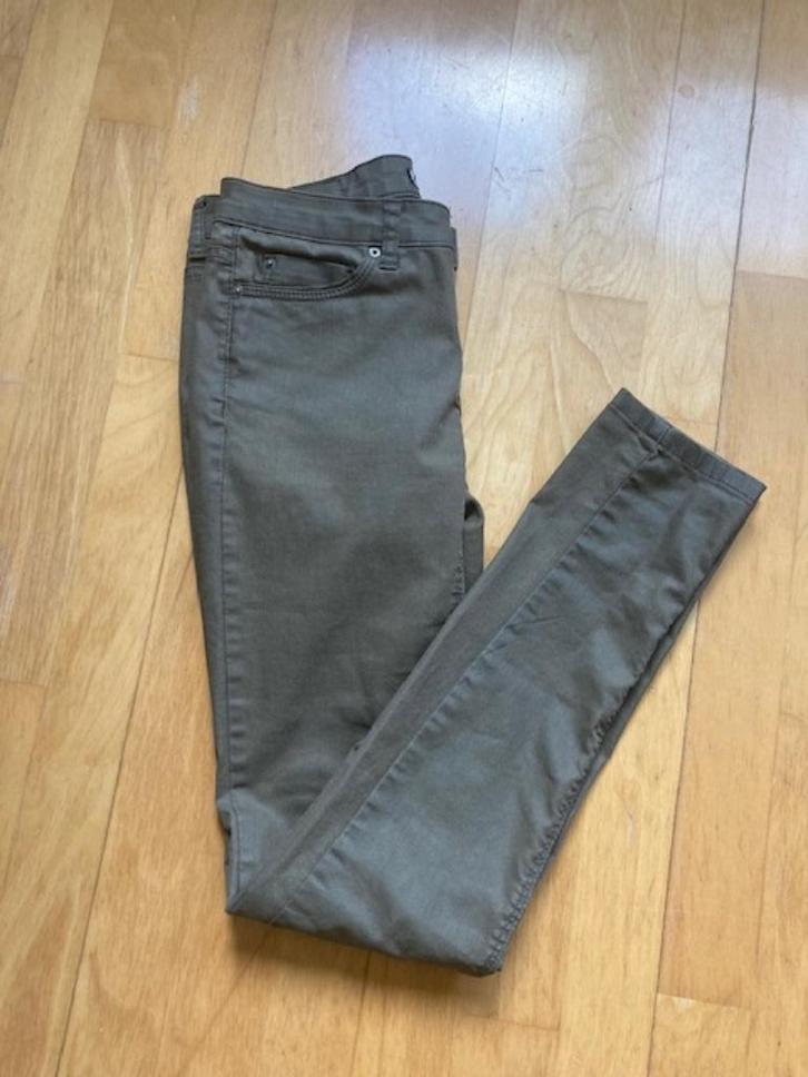 groene damesjeans skinny Bella Ragazza, Kleding | Dames, Spijkerbroeken en Jeans, Gedragen, W27 (confectie 34) of kleiner, Overige kleuren