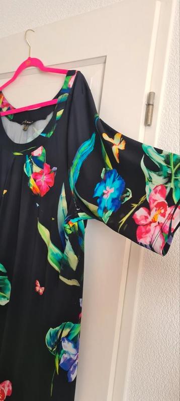 YOEK kleurrijk A-lijn tuniek maat 54/56🌺 beschikbaar voor biedingen