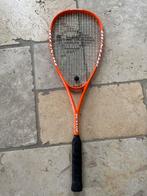 Dunlop Squash Racket - Oranje, Sport en Fitness, Squash, Ophalen of Verzenden, Gebruikt, Racket, Met hoes