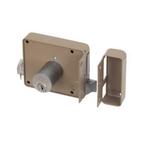 Yale Oplegslot met Buitencilinder Vast Grijs Gelakt 635-50mm, Doe-het-zelf en Verbouw, Hang- en Sluitwerk, Ophalen of Verzenden