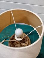 tafellamp rotan met schakelaar, Ophalen of Verzenden, 'T Olde Gre-j, Info@toldegrej.nl, Endepoelstraat 20f Didam