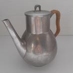 Just Andersen Koffiepot, 1930s Art Deco, Tin & Riet, 17 cm, Antiek en Kunst, Verzenden