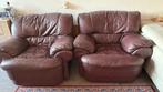 Leather sofa, Huis en Inrichting, Banken | Sofa's en Chaises Longues, Ophalen, Overige materialen, Gebruikt, Eenpersoons
