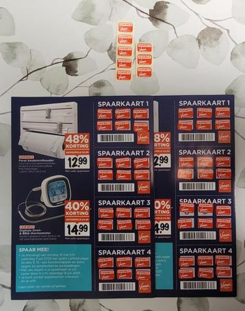 VOAMR LEIFHEIT keukenaccessoires 8 volle spaarkaarten beschikbaar voor biedingen