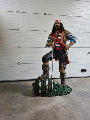 Piraten,Piraten beelden,lifesize beelden,levensgrote beelden beschikbaar voor biedingen