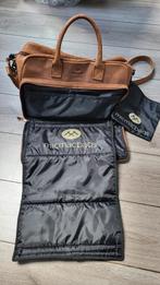 Micmac Bags Luiertas bruin leer, Kinderen en Baby's, Luiertassen, Ophalen of Verzenden, Zo goed als nieuw, Schoudertas