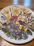 Franklin Porcelain 'Flowers of the Year' Bord, Ophalen of Verzenden