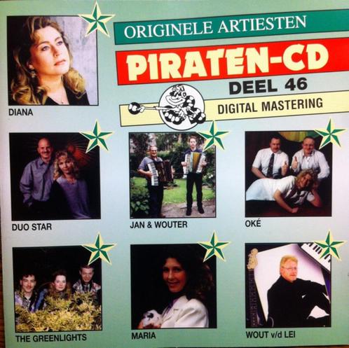 Piraten CD deel 46 - originele artiesten, Cd's en Dvd's, Cd's | Verzamelalbums, Zo goed als nieuw, Nederlandstalig, Ophalen of Verzenden