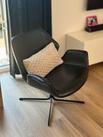 Zuiver fauteuil nikki zwart, Huis en Inrichting, Fauteuils, Ophalen, Zo goed als nieuw, 75 tot 100 cm, 50 tot 75 cm
