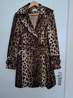 Karen Millen panterprint trenchcoat mt 44, Ophalen of Verzenden, Zo goed als nieuw, Maat 42/44 (L)