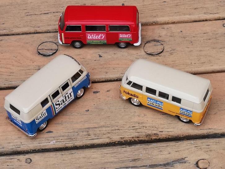 RETRO  KOERS  3 VW  BUSJES jaren 60/70, Antiek en Kunst, Antiek | Speelgoed, Verzenden