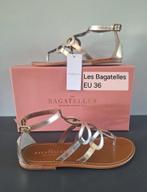 Les Bagatelles gouden sandalen maat 36 leer, Overige kleuren, Nieuw, Les Bagatelles, Sandalen of Muiltjes