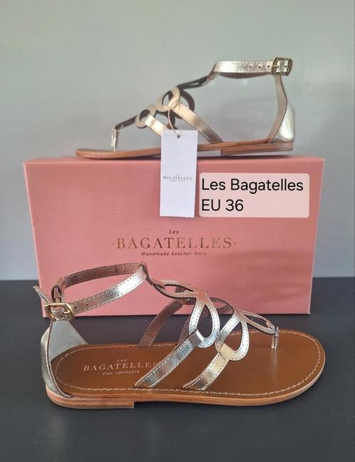 Les Bagatelles gouden sandalen maat 36 leer, Kleding | Dames, Schoenen, Nieuw, Sandalen of Muiltjes, Overige kleuren, Ophalen of Verzenden