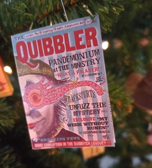 Quibbler Harry Potter ornament, Verzamelen, Harry Potter, Nieuw, Replica, Ophalen of Verzenden