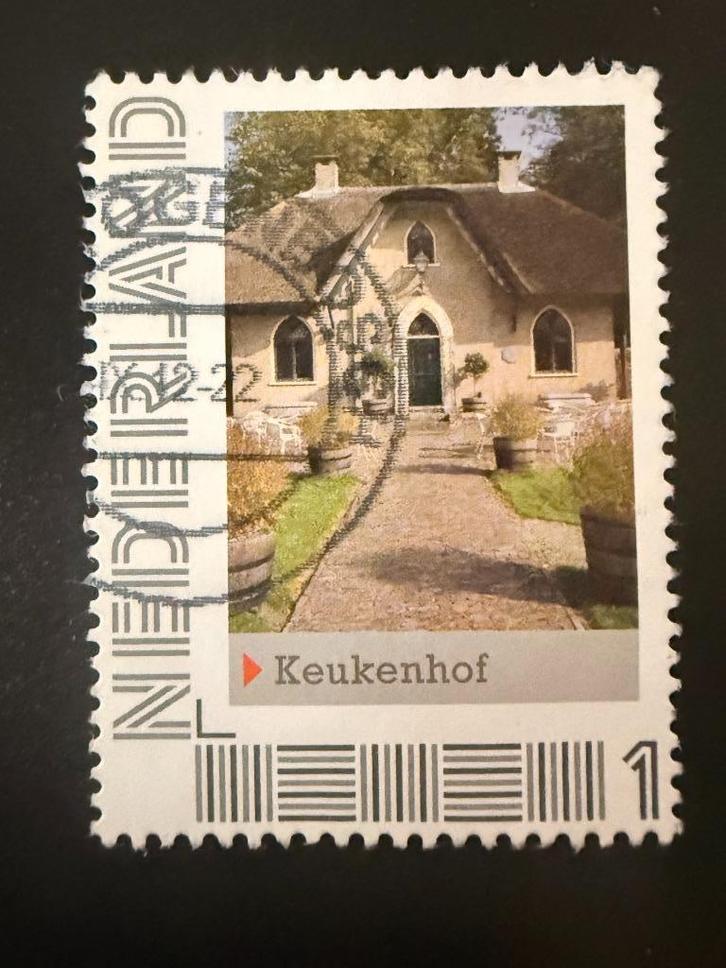 Postzegel NL persoonlijk Keukenhof 1b gestempeld., Postzegels en Munten, Postzegels | Nederland, Gestempeld, Na 1940, Ophalen of Verzenden