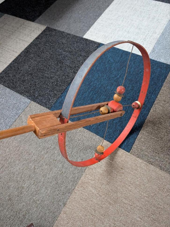 Speelwiel - Nostalgie uit Grootmoeders Tijd, Verzamelen, Speelgoed, Gebruikt, Ophalen of Verzenden