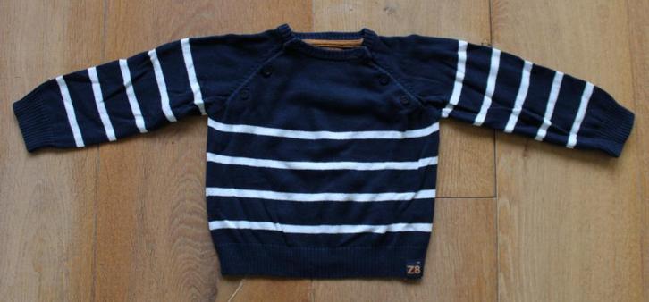 Trui van Z8 maat 80, Kinderen en Baby's, Babykleding | Maat 80, Gebruikt, Jongetje, Truitje of Vestje, Ophalen of Verzenden