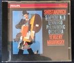 Shostakovich - Symfonie nr. 8 - Mravinsky - Philips, Cd's en Dvd's, Ophalen of Verzenden, Modernisme tot heden, Zo goed als nieuw
