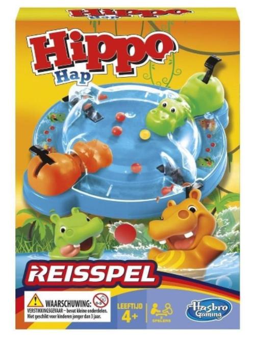 Hippo Hap - Reisspel, Hobby en Vrije tijd, Gezelschapsspellen | Bordspellen, Reisspel, Ophalen of Verzenden