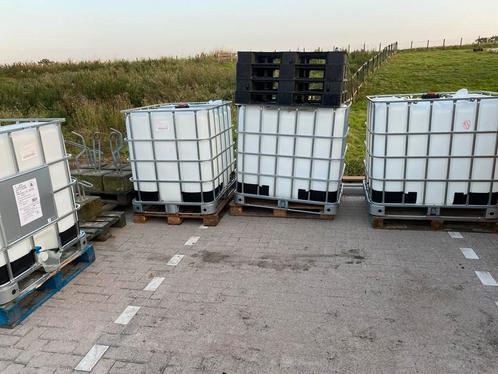 1000 liter bak krat Ibc container tank schone vaten regenton, Tuin en Terras, Regentonnen, Zo goed als nieuw, Kunststof, 150 liter of meer
