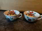 Vintage York Kopjes met Bloemenmotief, Ophalen, Gebruikt, Overige stijlen, Kop(pen) en/of Schotel(s)