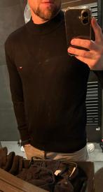 Zwarte Tommy Hilfiger Trui, Ophalen of Verzenden, Zo goed als nieuw, Maat 48/50 (M), Zwart