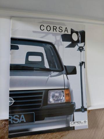Opel Corsa Folder - Nette Staat beschikbaar voor biedingen