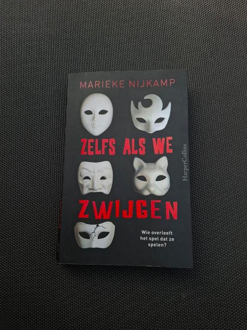 Marieke Nijkamp - Zelfs als we zwijgen, Boeken, Kinderboeken | Jeugd | 13 jaar en ouder, Zo goed als nieuw, Ophalen of Verzenden