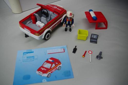 Playmobil Brandweerauto Interventiewagen (4822), Kinderen en Baby's, Speelgoed | Playmobil, Zo goed als nieuw, Complete set, Ophalen of Verzenden