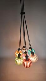 Kleurige hanglamp Trio Leuchten Arnsberg,lees beschrijving, Ophalen of Verzenden, Glas, Minder dan 50 cm