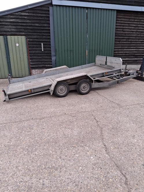 Machinetransporter autoambulance kantelbare aanhanger, Auto diversen, Aanhangers en Bagagewagens, Ophalen