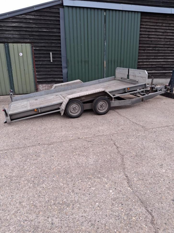 Machinetransporter autoambulance kantelbare aanhanger, Auto diversen, Aanhangers en Bagagewagens, Nieuw, Ophalen