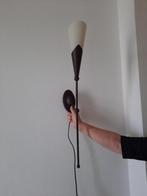 Wandlamp met 1 lichtpunt (kleur bruin), Ophalen, Gebruikt, Glas