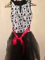 Dalmatiërs jurk met panty en diadeem maat 176, 170 of groter, Meisje, Ophalen of Verzenden, Zo goed als nieuw