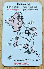 Dick Bruynesteyn. Kwartet Fortuna '54, Bram Appel. 1958., Verzamelen, Sportartikelen en Voetbal, Verzenden