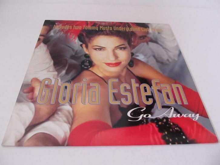 Gloria Estefan - Go Away (lp, 12 "), Cd's en Dvd's, Vinyl | Wereldmuziek, Zo goed als nieuw, Latijns-Amerikaans, 12 inch, Verzenden