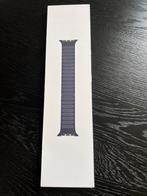 Apple Watch 45mm Ink Leather Link, Nieuw, Bandje, Ophalen of Verzenden, Apple