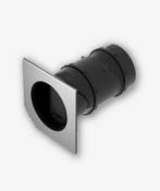Bora ecotube UEBR 3Box Rond muurrooster, Pvc, Overige typen, Ophalen of Verzenden, Zo goed als nieuw