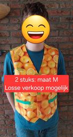 2x gilet met sinaasappel printje - maat M, Carnaval, Maat 48/50 (M), Nieuw, Ophalen of Verzenden