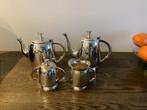 Zwaar verzilverd koffieservies, Overige materialen, Ophalen of Verzenden, Zo goed als nieuw, Overige stijlen