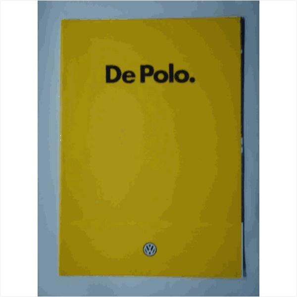 Volkswagen Polo Brochure 1983 #1 Nederlands, Boeken, Auto's | Folders en Tijdschriften, Gelezen, Volkswagen, Ophalen of Verzenden