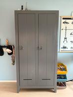 Grijze woood kluiskast - 190x95x44 cm, Ophalen, Gebruikt, 50 tot 100 cm, Metaal