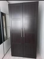 Ikea pax deuren zwartbruin bergsbo en spiegel 200 en 230 cm, Ophalen of Verzenden, Binnendeur, 200 tot 215 cm