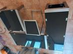 5x eettafel, tv meubel, salontafel, bijzettafel, glas RVS, Huis en Inrichting, Ophalen