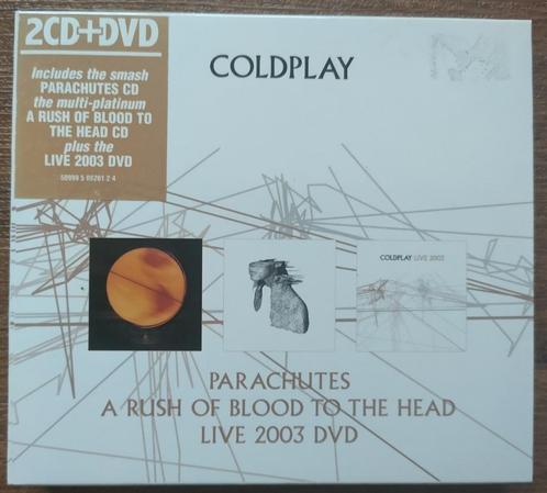 Coldplay - Parachutes / A Rush Of Blood To The Head / Live 2, Cd's en Dvd's, Cd's | Rock, Gebruikt, Alternative, Ophalen of Verzenden