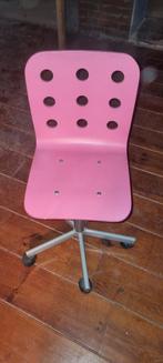 Ikea jules kinder roze bureaustoel, Ophalen, Zo goed als nieuw, Roze, Bureaustoel