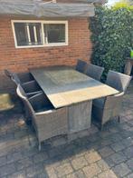 Granieten Tuintafel, Ophalen, Gebruikt, Rechthoekig, Overige materialen